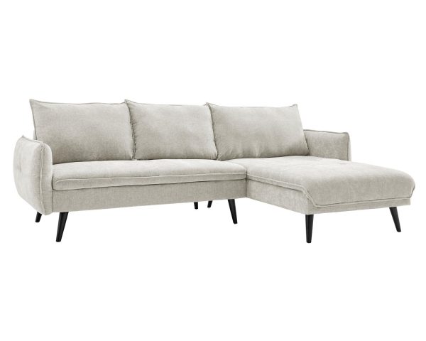 PARIS Sectional Light Grey RIGHT