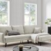 PARIS Sectional Light Grey RIGHT