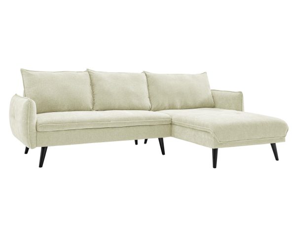 PARIS Sectional Light Beige LEFT