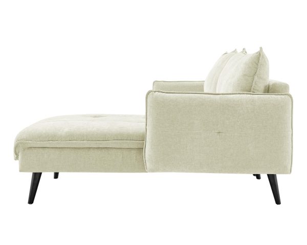 PARIS Sectional Light Beige LEFT