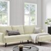 PARIS Sectional Light Beige LEFT