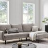 PARIS Sectional Dark Grey RIGHT