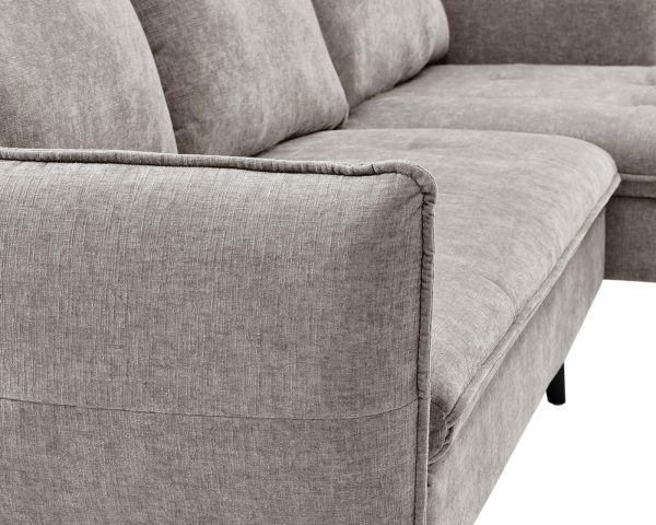 PARIS Sectional Dark Grey RIGHT