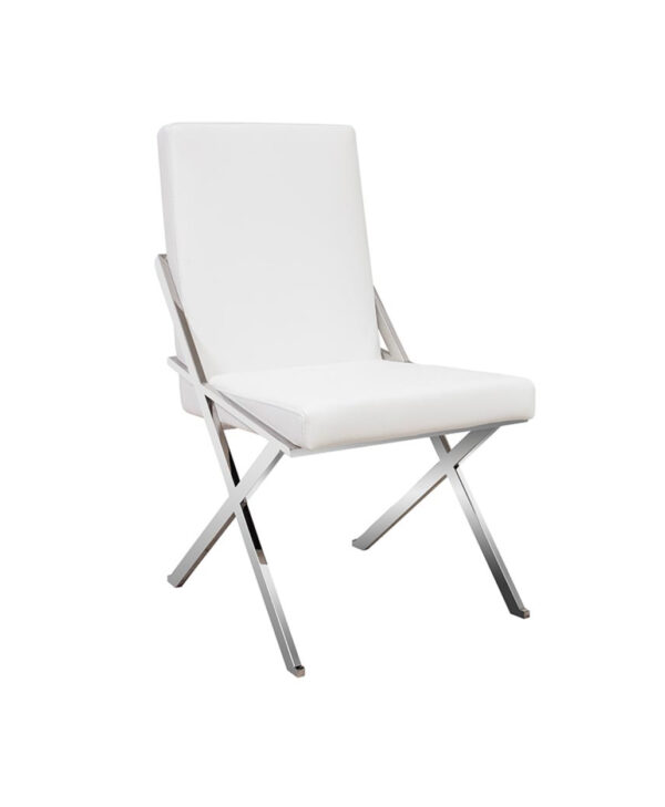 Amber Dining Chair White