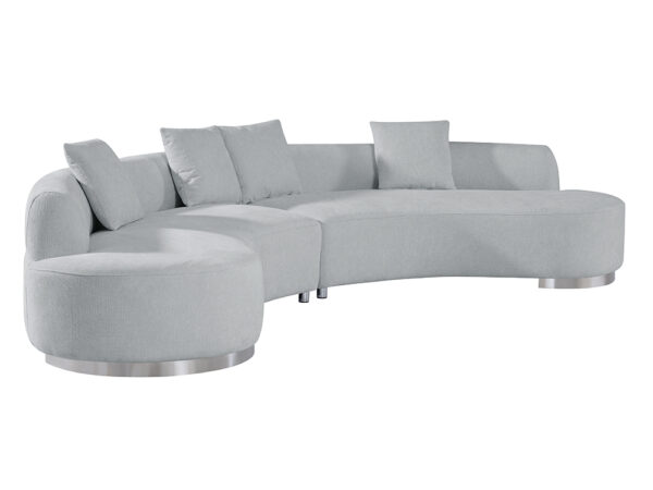Brickell Contemporary Sofa Grey