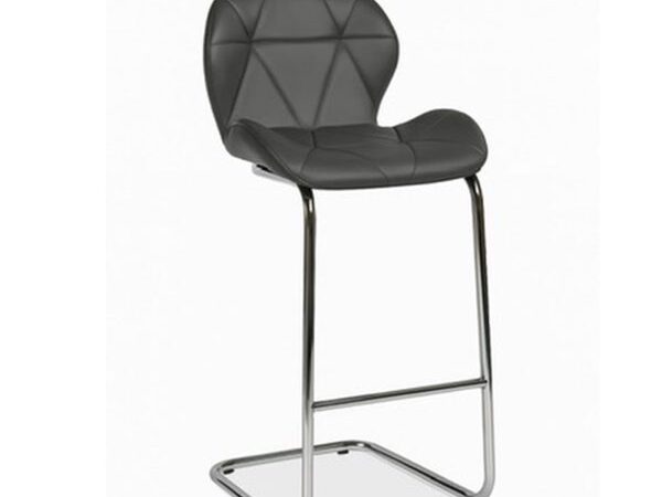 Crystal Barstool Black