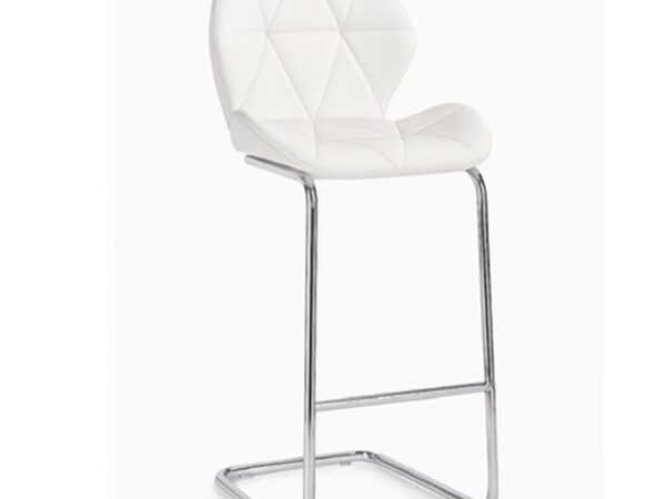 Crystal Barstool White