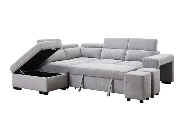 POSITANO Sectional NEW 2025 LEFT Grey Fabric