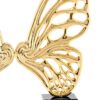 Butterfly Wings Sculpture // Chrome