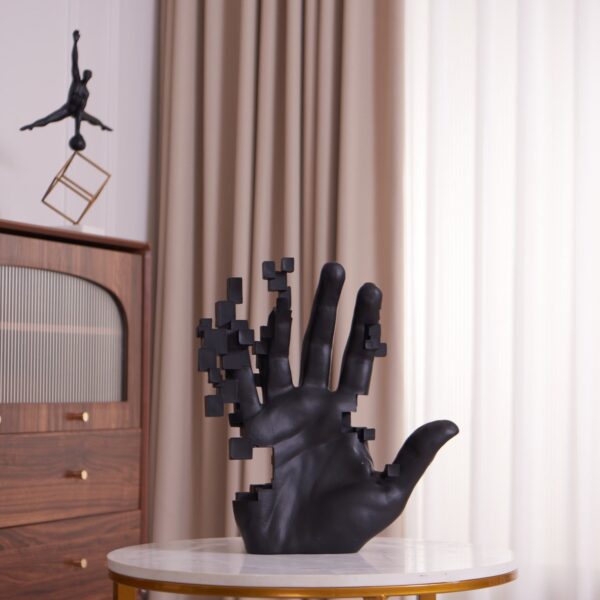 Pixel Hand // Matte Black