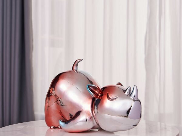 Red and Blue Chrome Rhino
