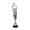 Chrome Woman Sculpture