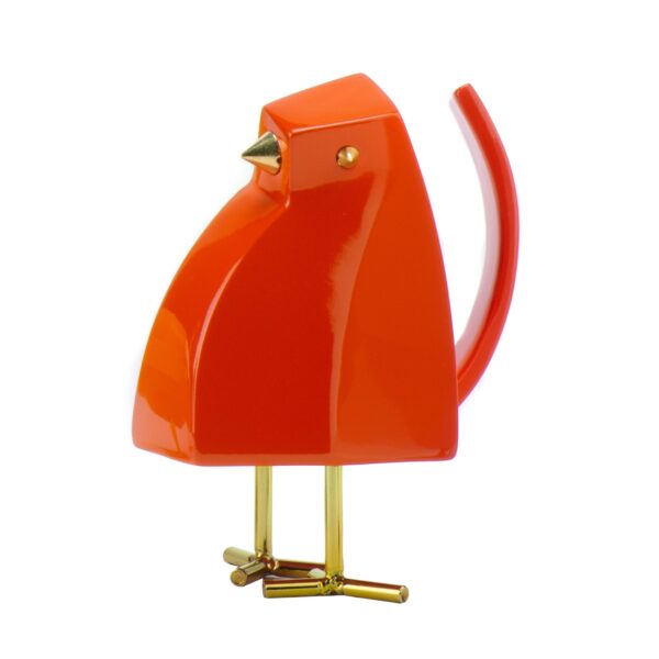 Bird Sculpture // Large Orange