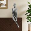 Antoinette Doll Sculpture // Chrome