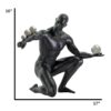Jean Sculpture // Matte Black and Steel