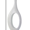 Trombone Vase // Small White