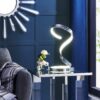 Hamburg Chrome Table Lamp // LED Strip & Dimmable Switch