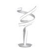 Munich Silver Table Lamp // LED Strip & Touch Dimmer