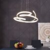 Oslo LED Adjustable Chandelier // Silver