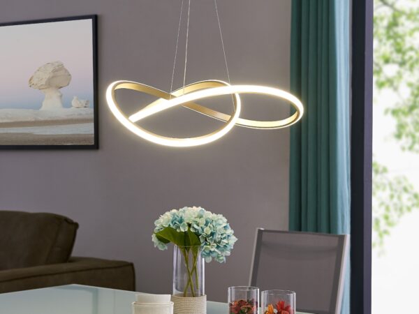 Edinburgh LED Chandelier // Gold