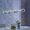 Prague Horizontal Chandelier // Gold and Chrome