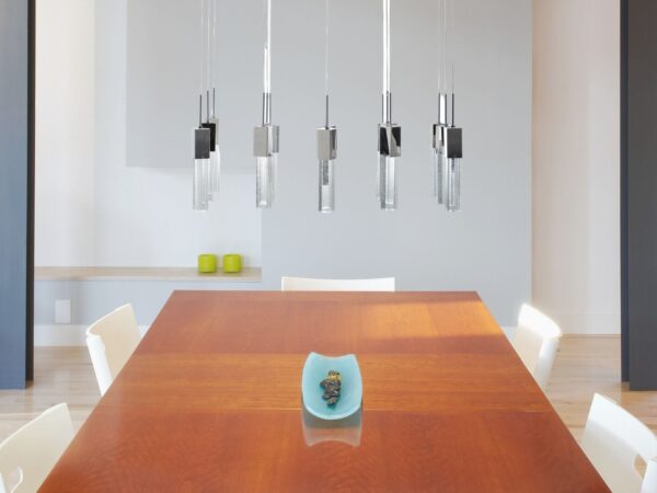 Rectangular Crystal Chandelier // 15 Light