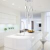 Rectangular Crystal Chandelier // XL 5 Light