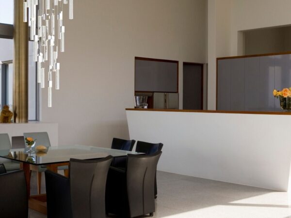 Rectangular Crystal Chandelier // XL 25 Light