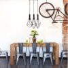 Adele Geometric Pendant // 3 Light