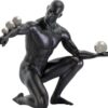 Jean Sculpture // Matte Black and Steel