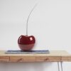 Large Red Wine Cherry Sculpture 25" Tall