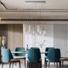 Elysian 10 Light Chandelier // Chrome