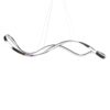 Xiamen LED Adjustable Chandelier // Chrome