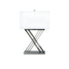 Chrome X Table Lamp // 1 Light