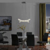 Monroe Crystal Chandelier // Chrome