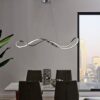 Xiamen LED Adjustable Chandelier // Chrome