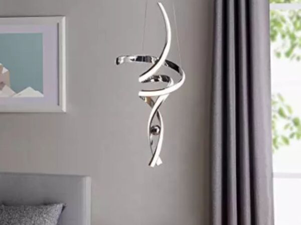 Hamburg LED Chandelier // Chrome