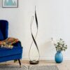 Vienna LED 55" Tall Floor Lamp // Matte Black