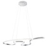 Shanghai LED Adjustable Chandelier // Chrome