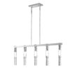 Harmony 5 Light Chandelier // Chrome