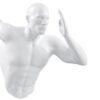 Runner Man 13" Wall Sculpture // White