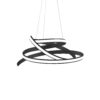 Oslo LED Adjustable Chandelier // Black