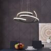 Oslo LED Adjustable Chandelier // Black