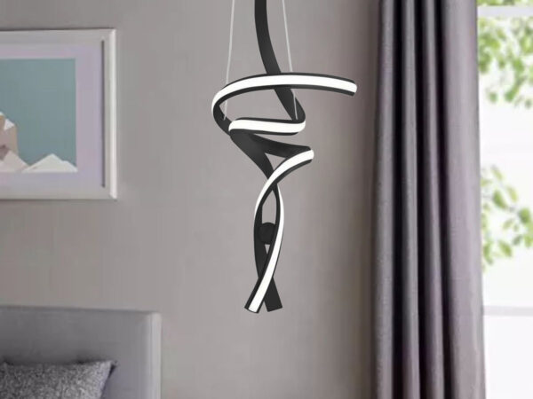 Hamburg LED Chandelier // Black