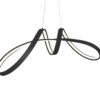 Bucharest Integrated LED Chandelier // Black