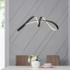 Bucharest Integrated LED Chandelier // Black