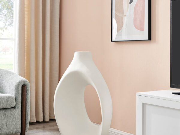 Simi Vase Large // White