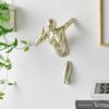 Gold Wall Runner 13" Woman Sculpture