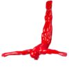 Set of Three Large Wall Divers // Glossy Red