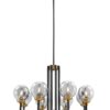 Monachopsis Large Chandelier // Gold and Black